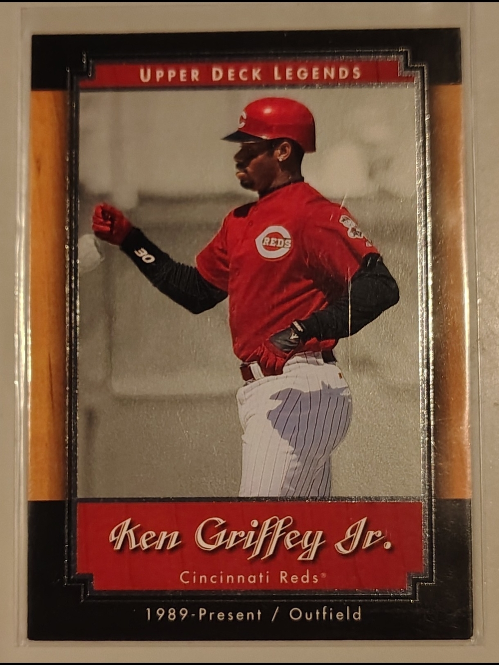 Ken Griffey Jr 2001 Upper Deck Legends Card #85 Cincinnati Reds